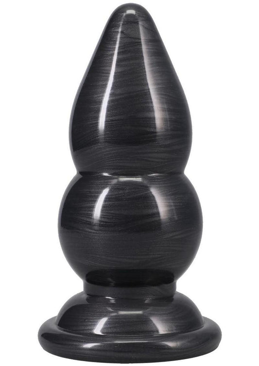 American Bombshell Double Payload Anal Plug - Gun Metal