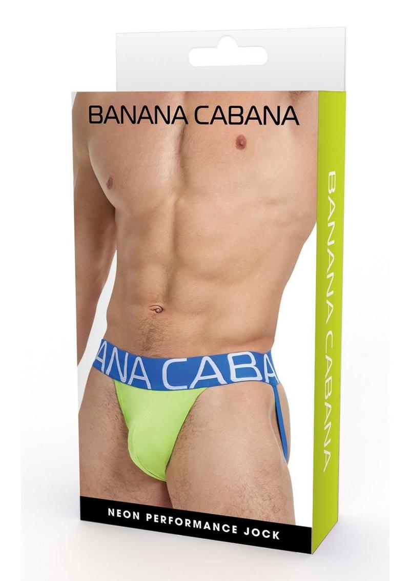 Banana Cabana Jock - Green - Large/Medium