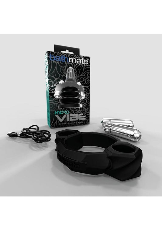 Bathmate Hydro Vibe Silicone Ring - Black