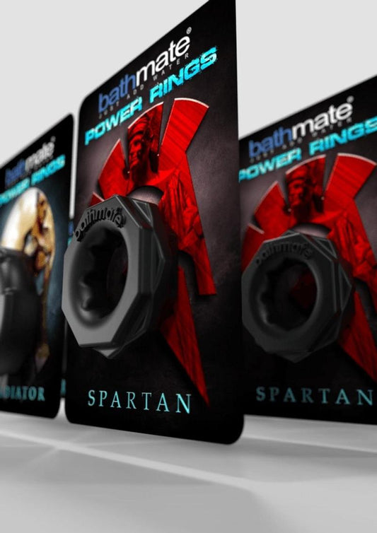Bathmate Spartan Power Ring Cock Ring - Black