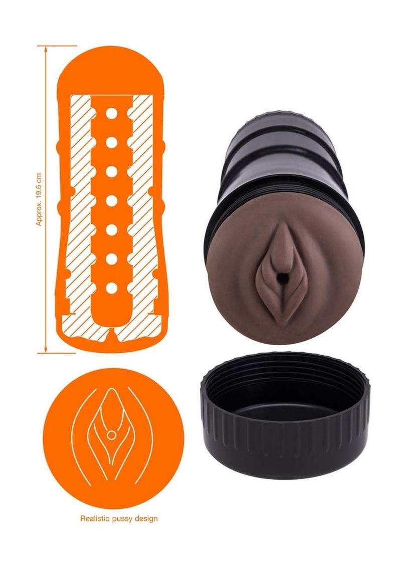 Deelite Hand Pussy Stroker - Chocolate