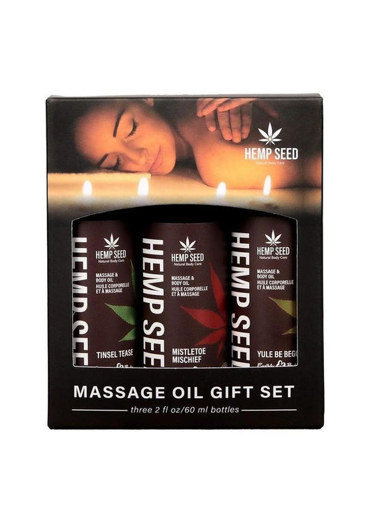 Earthly Body 2025 Hemp Seed Holiday Trio Gift - Set