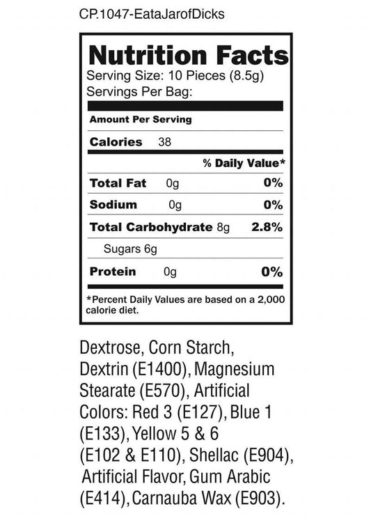 Eat A Jar Of Dicks - 2lbs