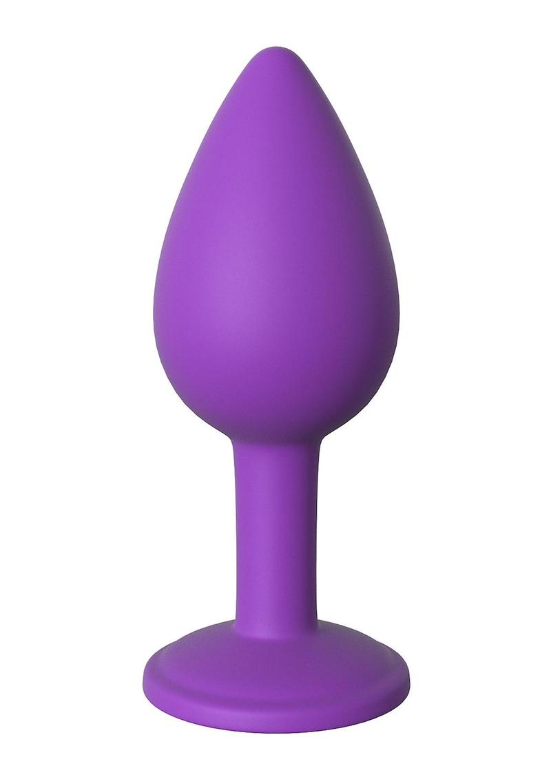 Fantasy For Her Her Little Gem Small Plug Anal Plug Silicone Waterproof - Purple - Small