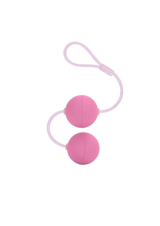First Time Duo Lover Kegel Balls - Pink
