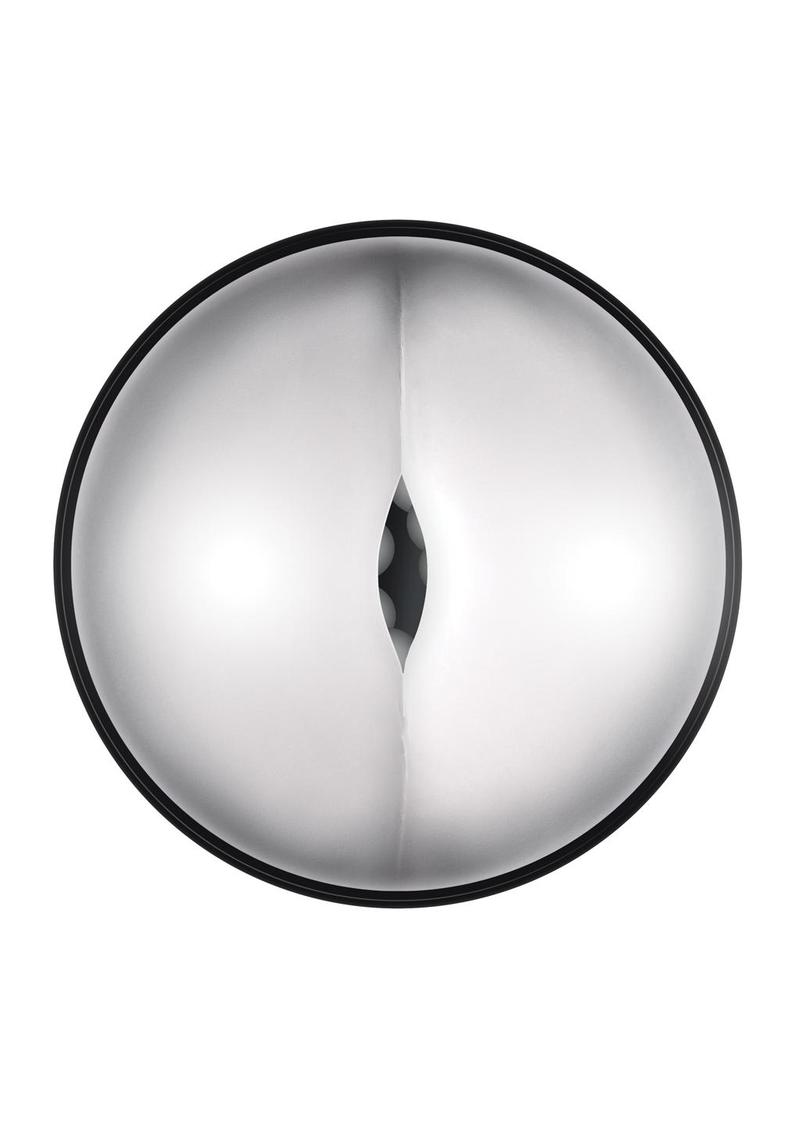Gender X Message In A Bottle Rechargeable Thrusting Spinning Stroker - Black/Clear