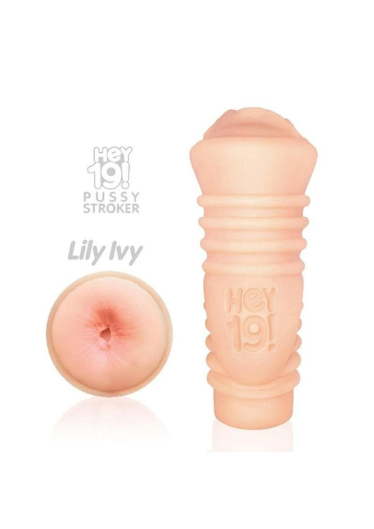 Hey 19! Vibrating Teen Anal Stroker Lilly Ivy - Flesh