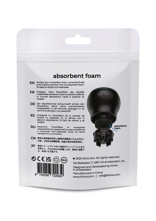 Kiiroo Powerblow Absorbent Foam - 5 Pack