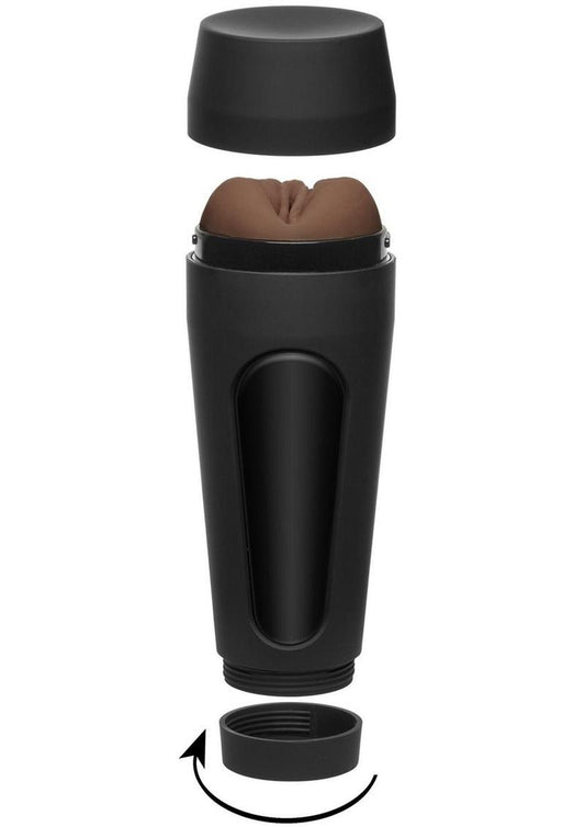 Main Squeeze Alexis Tae Ultraskyn Masturbator - Pussy - Caramel