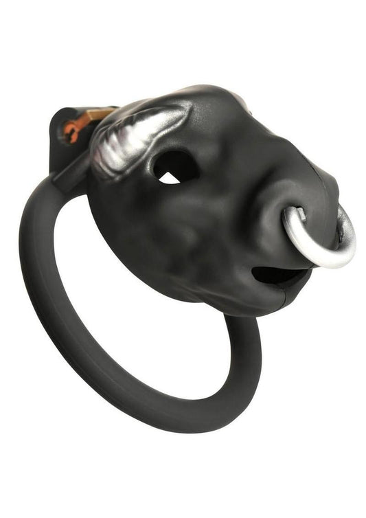 Master Series Bull Chastity Cage - Black