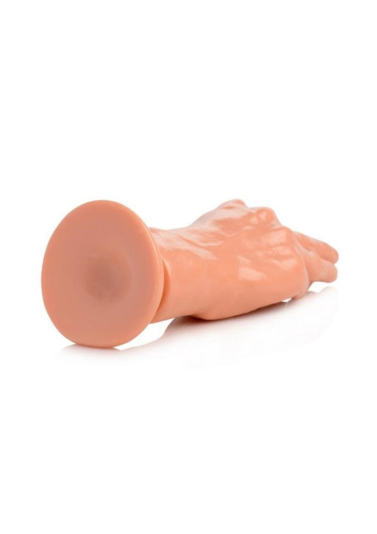 Master Series The Stuffer Fisting Hand 8.5in Dildo - Flesh/Vanilla