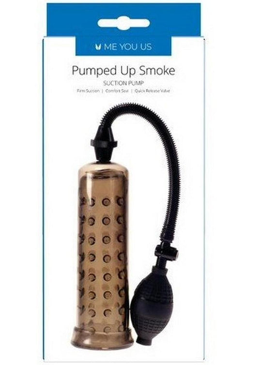 ME YOU US Pumped Up Smoke Penis Pump - Black/Smoke