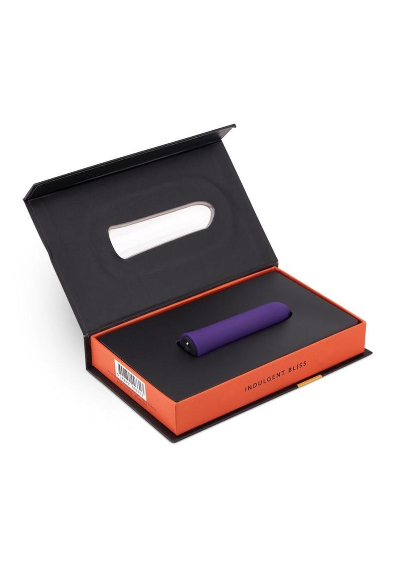 Nu Sensuelle Iconic Rechargeable Silicone Bullet - Deep Purple/Purple