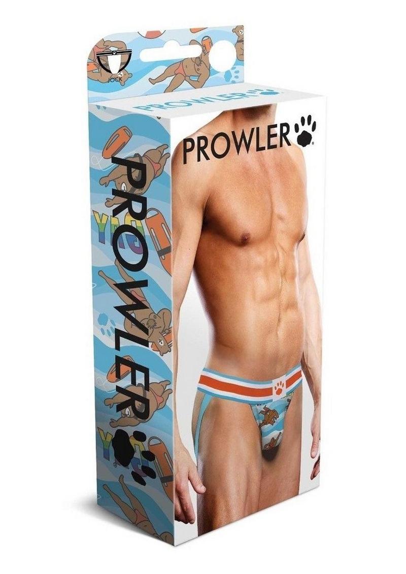 Prowler Gaywatch Bears Jock - Blue/Orange - Medium