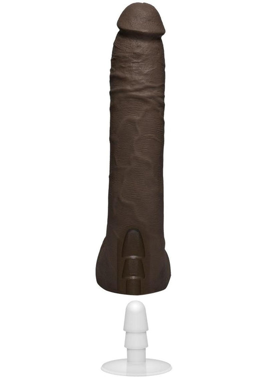 Signature Cocks Jax Slayher Dildo - Chocolate - 10in