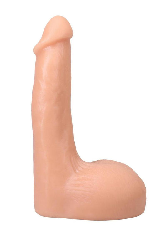 Signature Cocks Ultraskyn The Flesh Mechanic Dildo with Removable Suction Cup - Vanilla - 8.5in