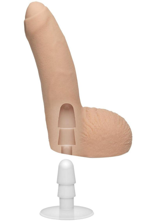 Signature Cocks William Seed Dildo - Vanilla - 8in