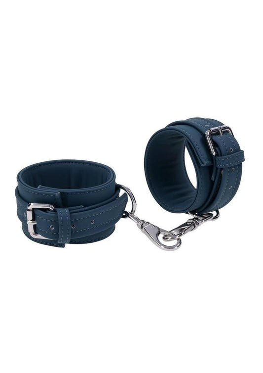 Signature Twilight Tease Ankle Cuffs - Blue/Silver
