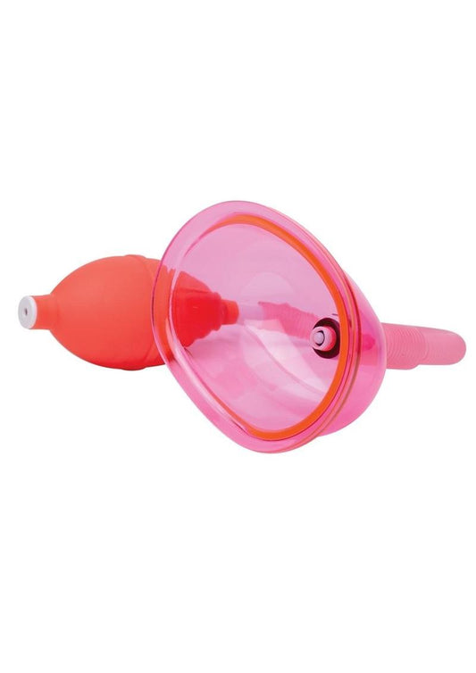 Size Matters Vaginal Pump with 3.8in Cup - Pink - Small