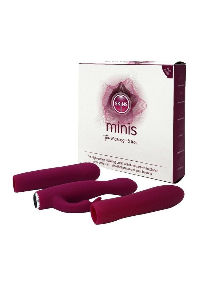 Skins Minis Massage A Trois - Magenta/Purple/White