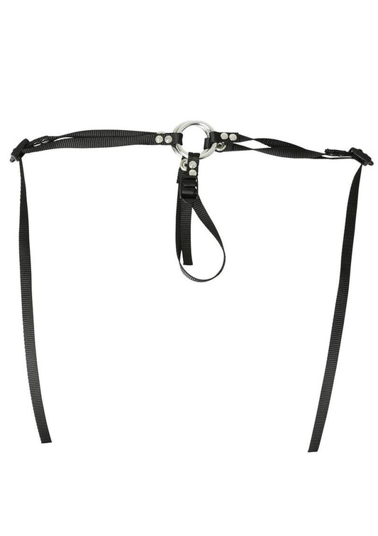Sportsheets Bare As You Dare Strap-On Harness - Black