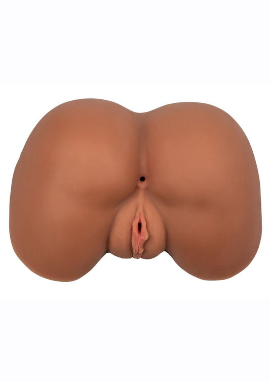 Stroke It Life-Size Masturbator - Ass - Chocolate