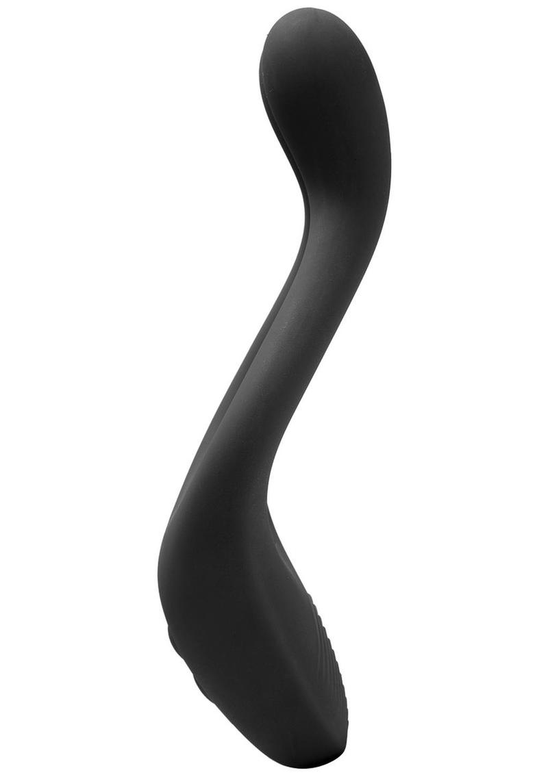 Tryst Rechargeable Multi Erogenous Zone Silicone Massager Waterproof - Black