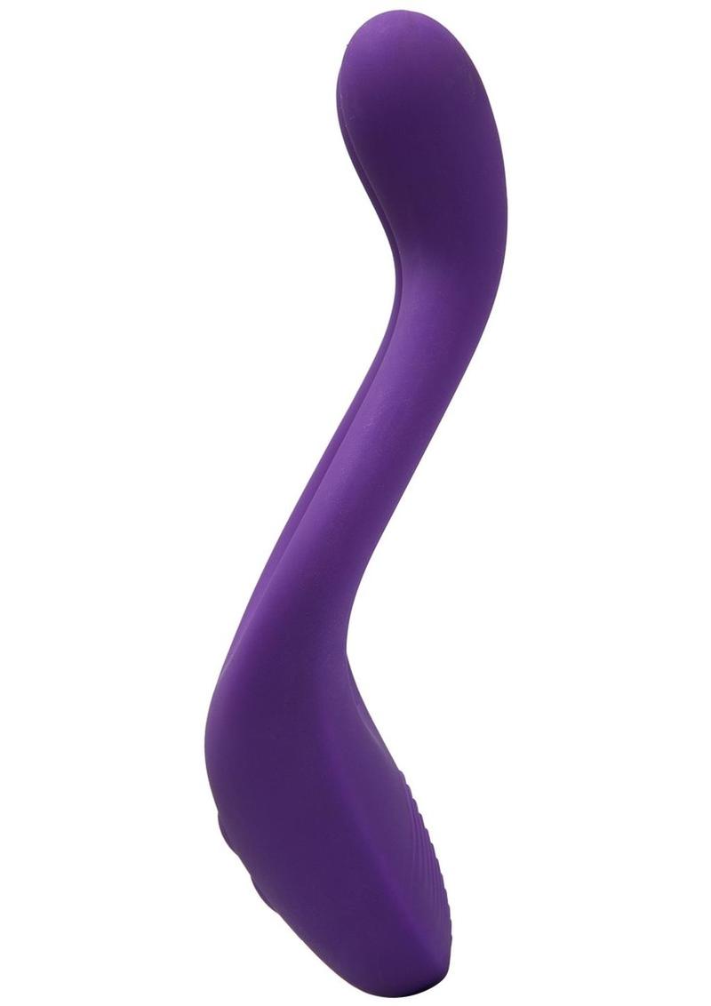 Tryst Rechargeable Multi Erogenous Zone Silicone Massager Waterproof - Purple