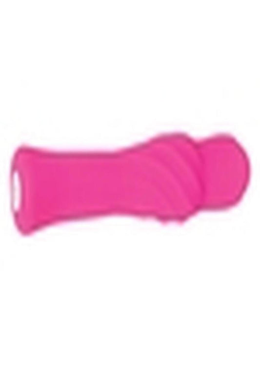 Twist and Shout Silicone Rechargeable Vibrator - Pink