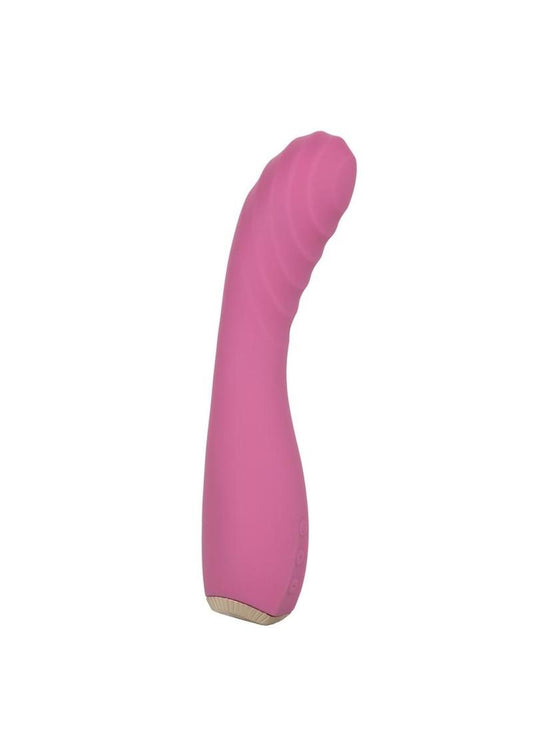 Uncorked Pinot Silicone Rechargeable Vibrator - Pink