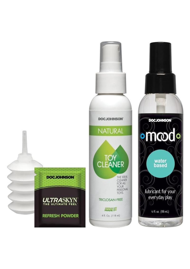 Vac-U-Lock Dual Density Ultraskyn - Black/Chocolate - Set