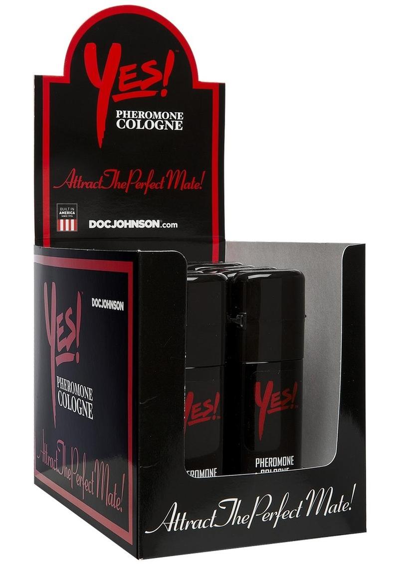 Yes Pheromone Cologne For Men - 1oz - 12 Per Display