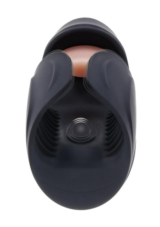 Zero Tolerance Lick The Tip Rechargeable Silicone Mouth Masturbator - Black