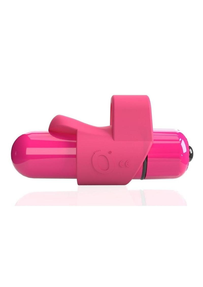 4t Fingo Slim Finger Vibrator - Red/Strawberry