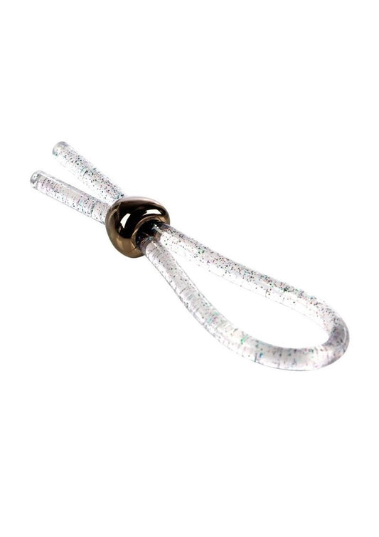 Adjustable Loop Enhancer Cock Ring - Clear