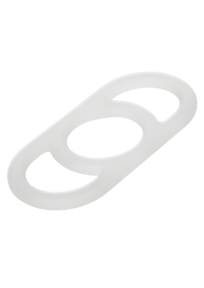 Alpha Liquid Silicone Commander Ring - Natural/White