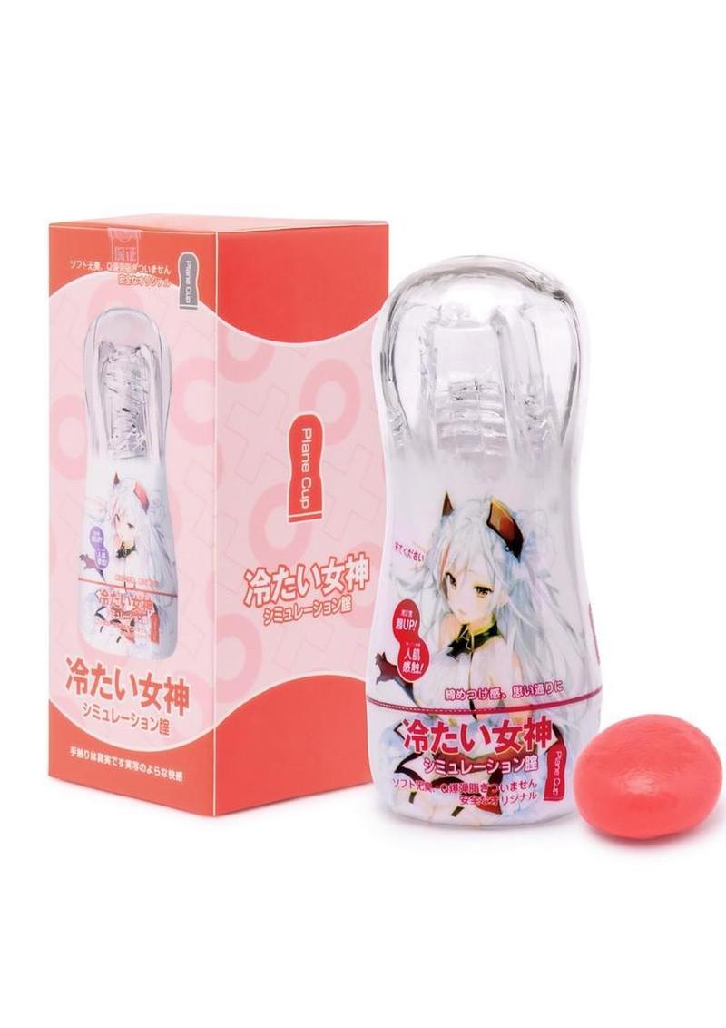 Anime Clear Fantasy Stroker Cup Super Pleasure Sensation - Pussy - Pink/Red