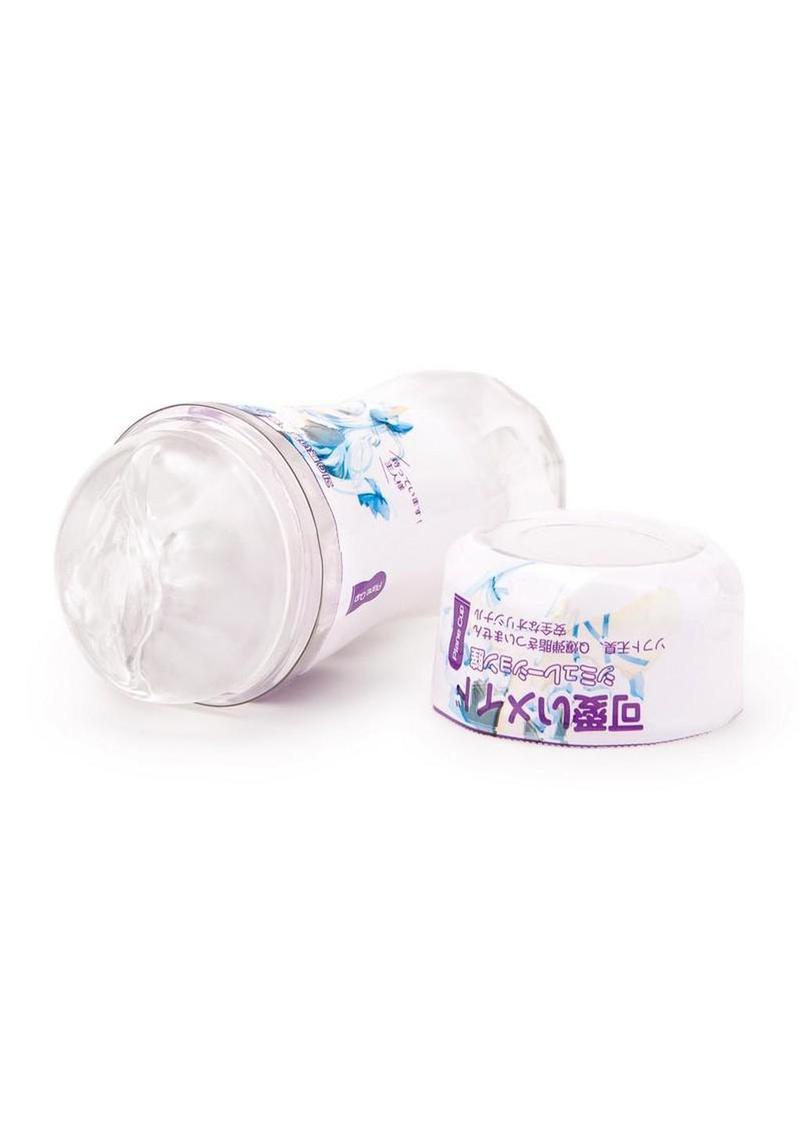 Anime Ultra Pleasure Sensation Clear Fantasy Stroker Cup - Pussy - Purple