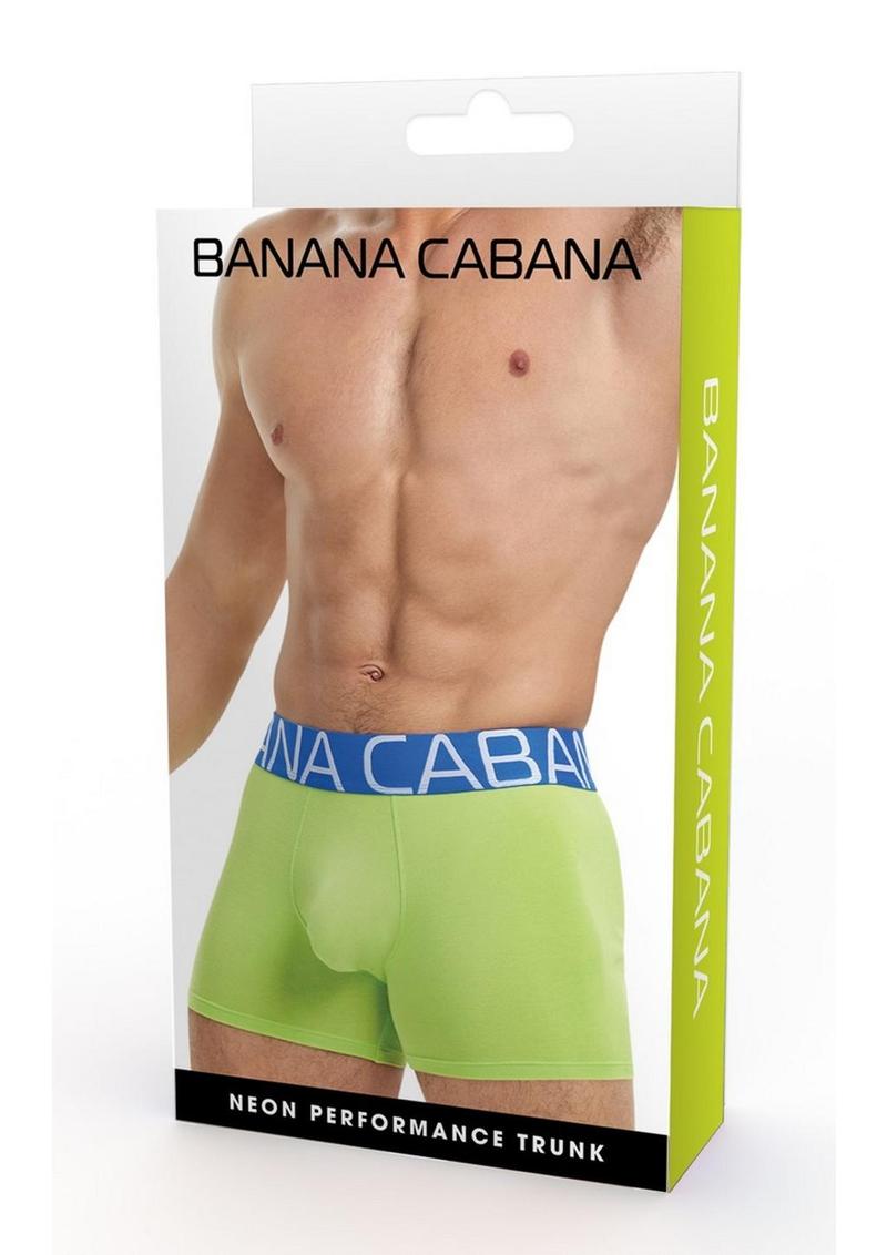 Banana Cabana Trunks - Green - Large/XLarge