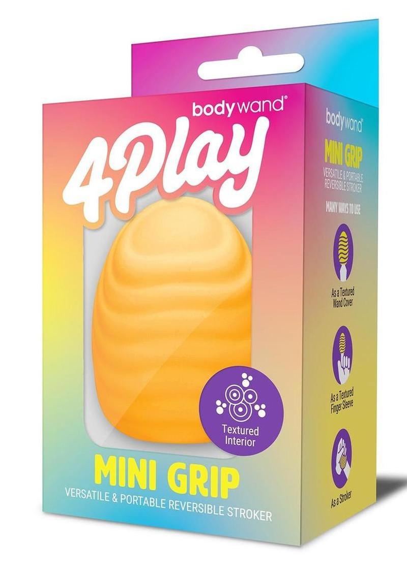 Bodywand 4play Mini Grip Stroker - Orange