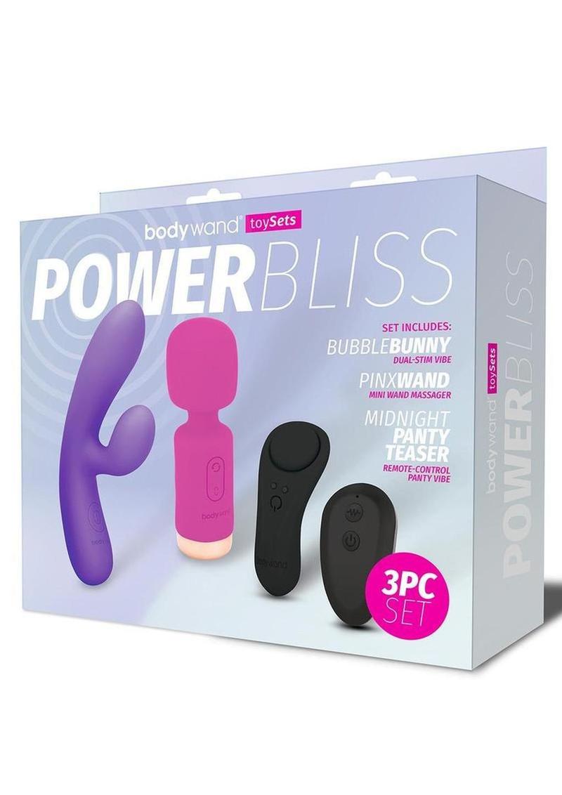 Bodywand Power Bliss - Assorted Colors - 3 Piece/Set