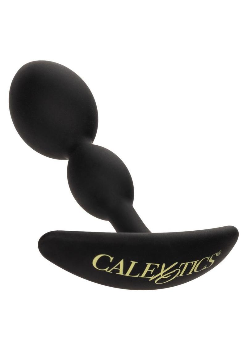 Boundless 2x Teardrop Silicone Anal Plug - Black