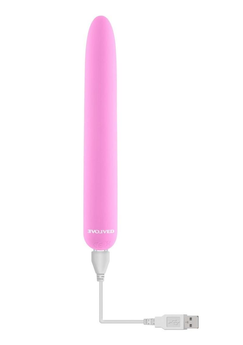 Carnation Rechargeable Silicone Vibrator - Pink