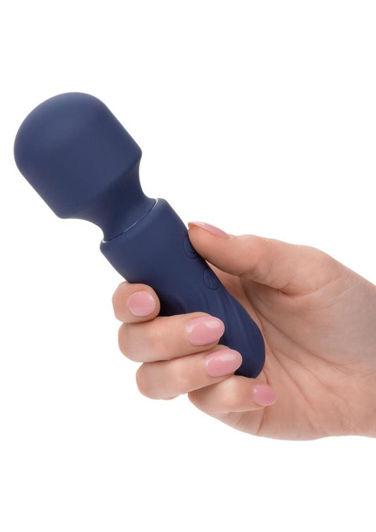 Charisma Charm Rechargeable Silicone Massager Wand - Blue