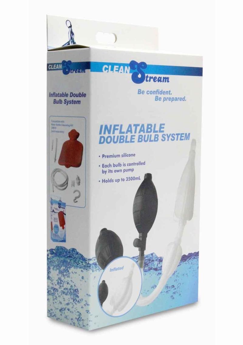 Cleanstream Hose Cleanstream Inflatable Double Bulb System – After Dark Toys