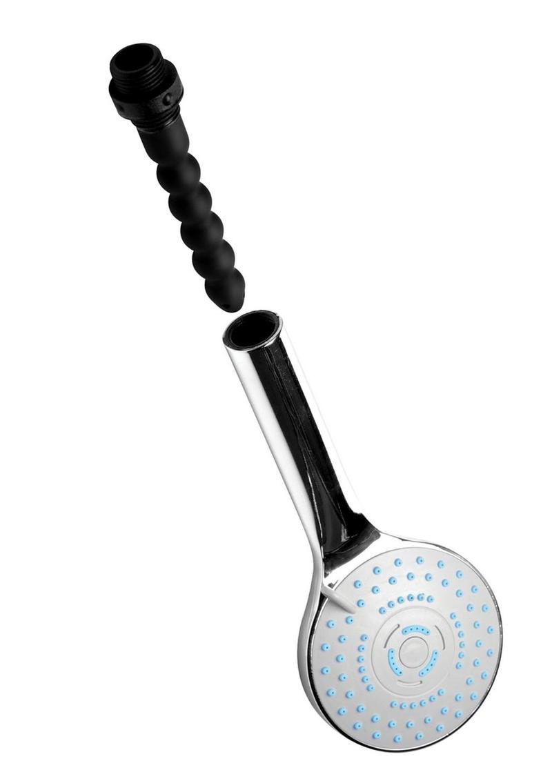 Cleanstream Shower Head with Silicone Nozzle - Silver