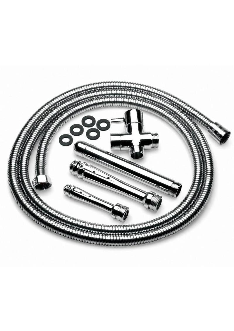 Cleanstream Ultimate Shower Enema Set - Stainless - Steel