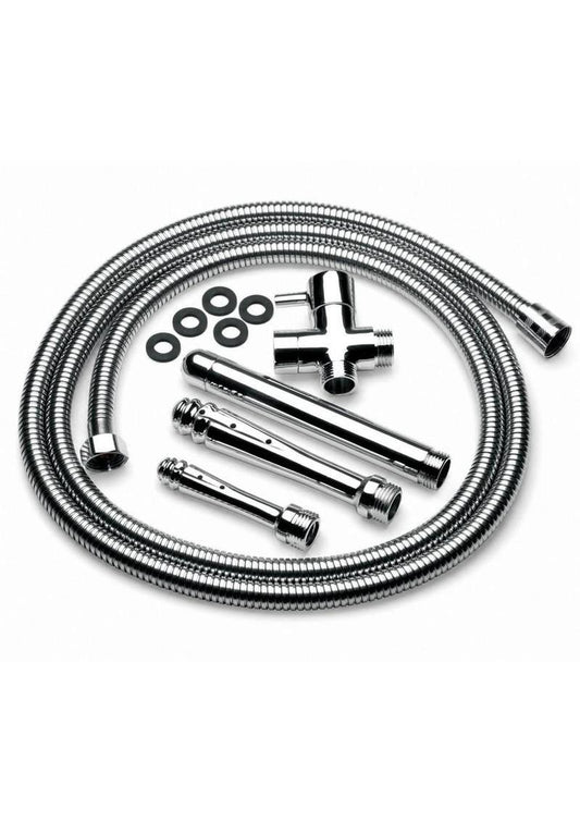 Cleanstream Ultimate Shower Enema Set - Stainless - Steel