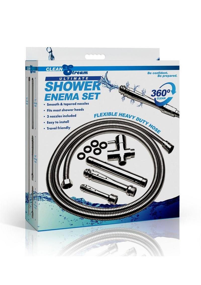 Cleanstream Ultimate Shower Enema Set - Stainless - Steel