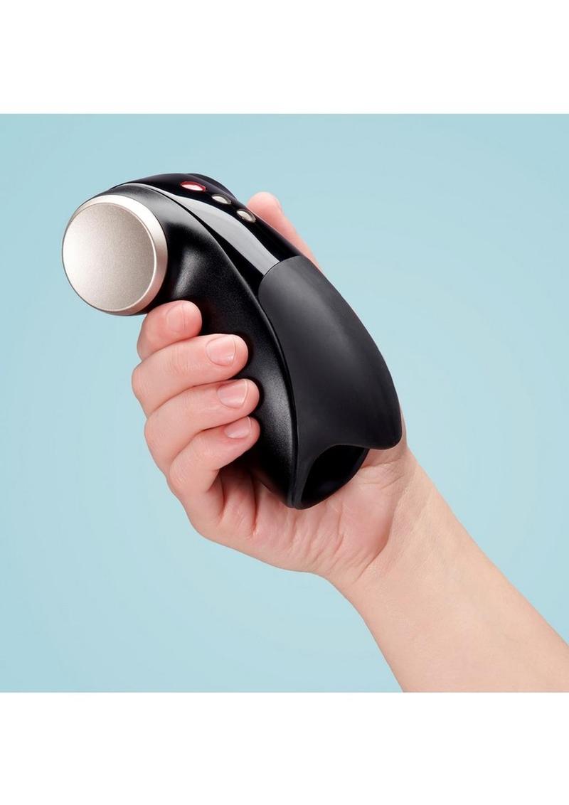 Cobra Libre II Silicone Penis Head Masturbator - Black